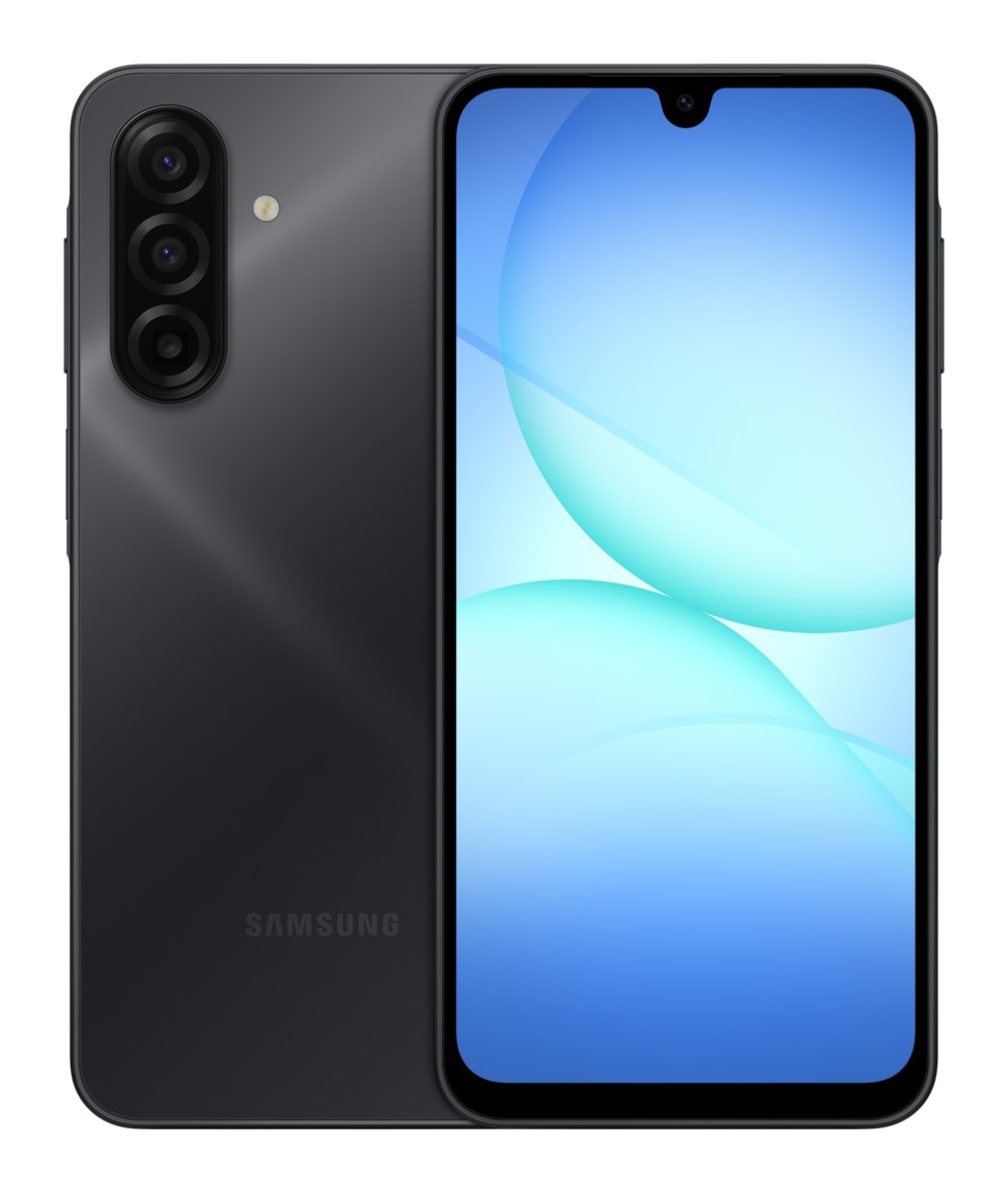 Samsung Galaxy A17 in black