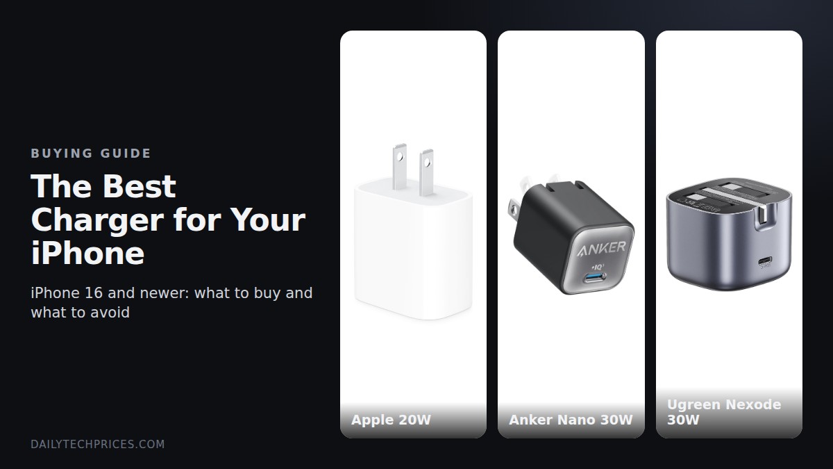 The Ultimate Guide to Choosing the Best iPhone Charger (iPhone 16 and Newer)