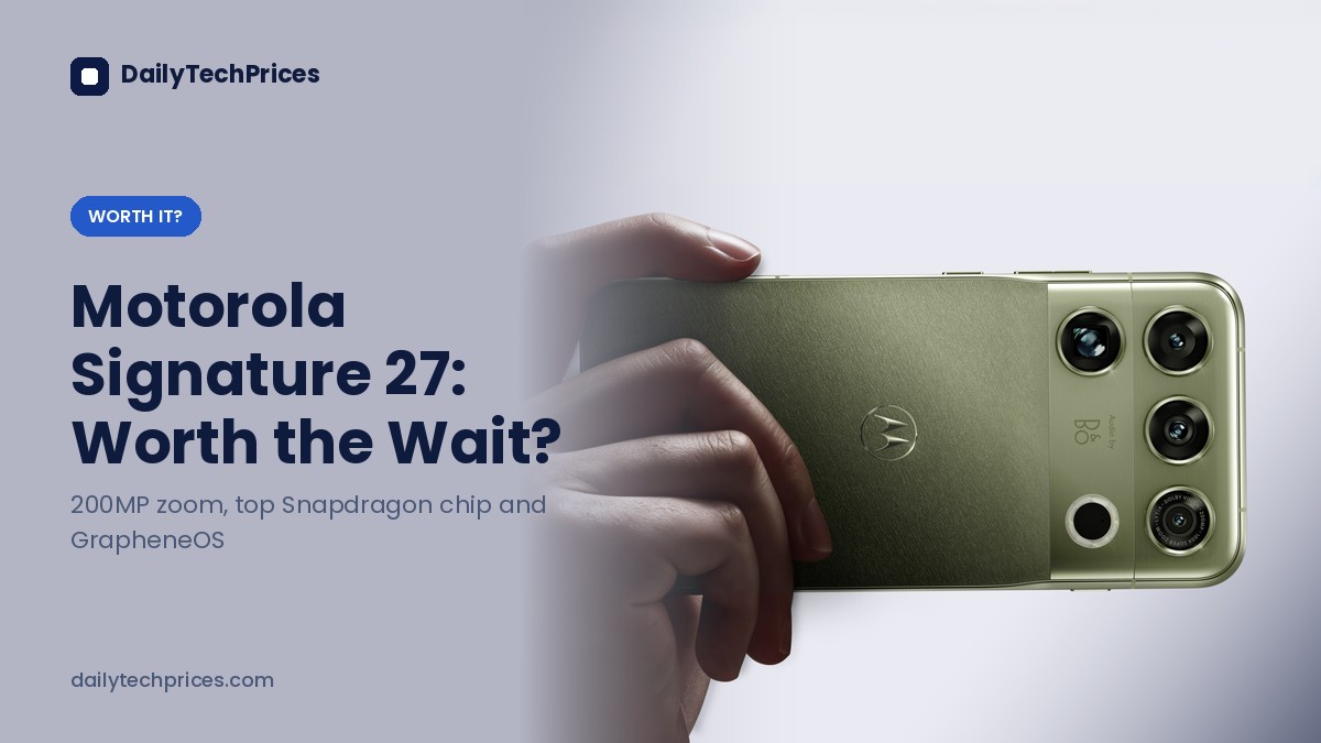 Motorola Signature 27: Is Motorola’s New Flagship Worth Waiting For?