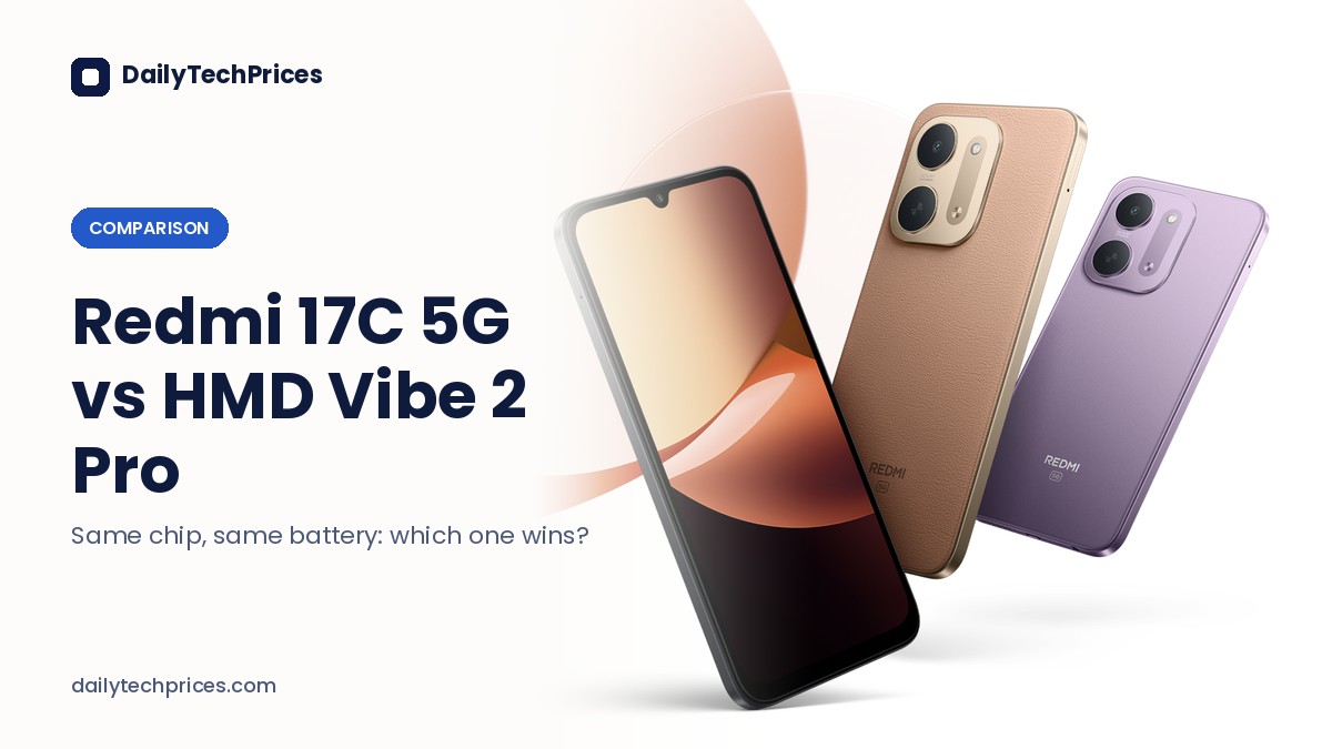 Redmi 17C 5G vs HMD Vibe 2 Pro: Which Budget 5G Phone Wins?