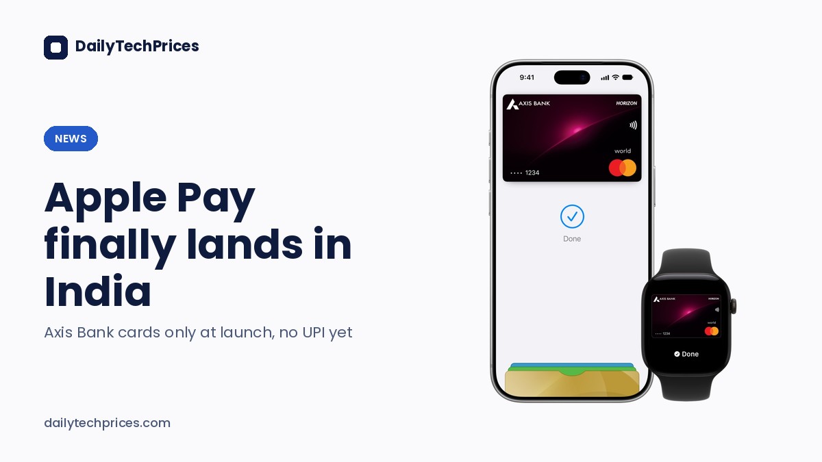 Apple Pay Finally Launches in India, but Only With Axis Bank for Now