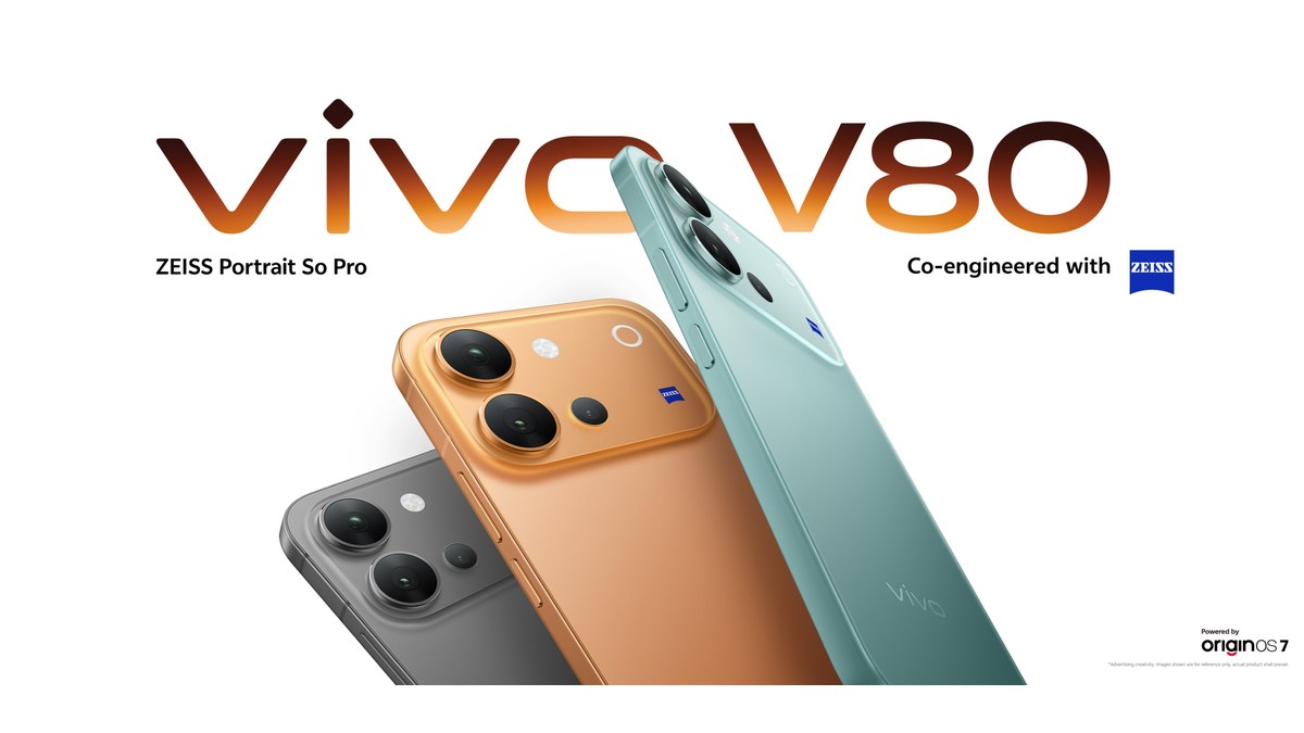 Vivo V80 Launches October 6 With 7,200mAh Battery and 144Hz Display