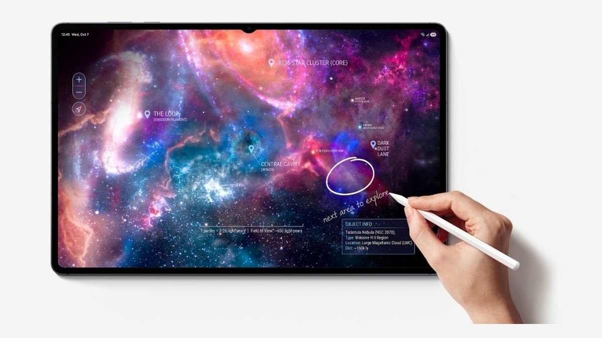 The Galaxy Tab S12 series with the S Pen (Image: Samsung)