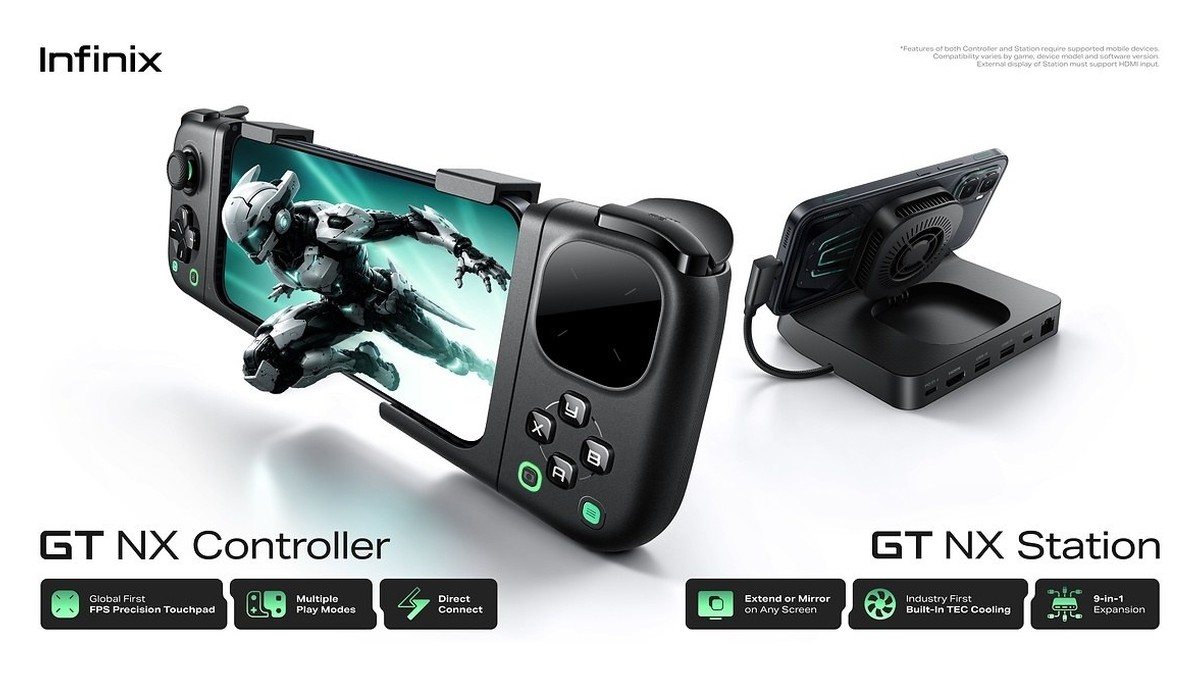 The Infinix GT NX Series: GT NX Controller and GT NX Station (Image: Infinix)