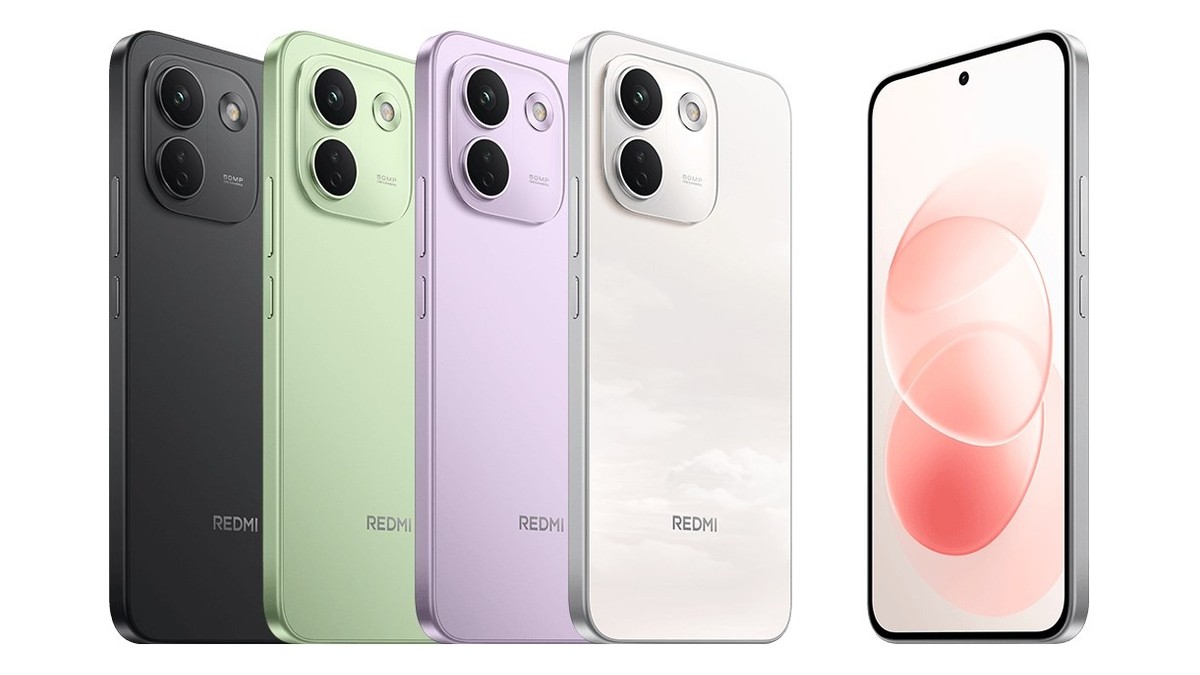 The REDMI Note 17 Pro Max 5G in Black, Green, Purple and Cloud Blush (Image: Xiaomi)