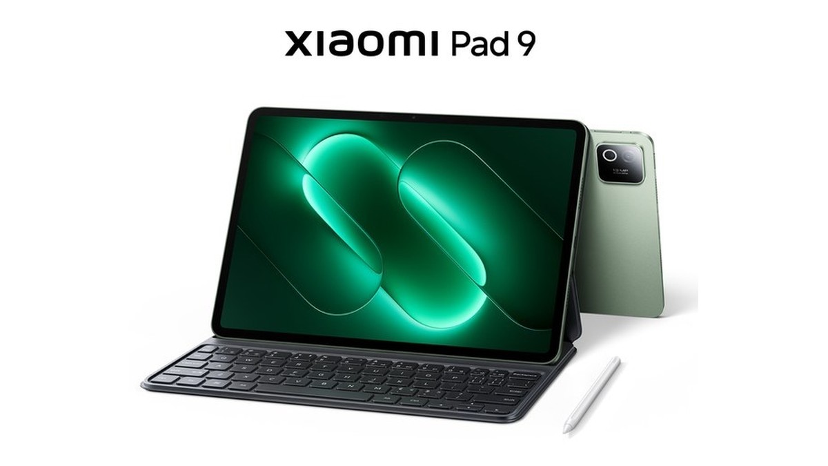 The Xiaomi Pad 9 with its keyboard (Image: Xiaomi)